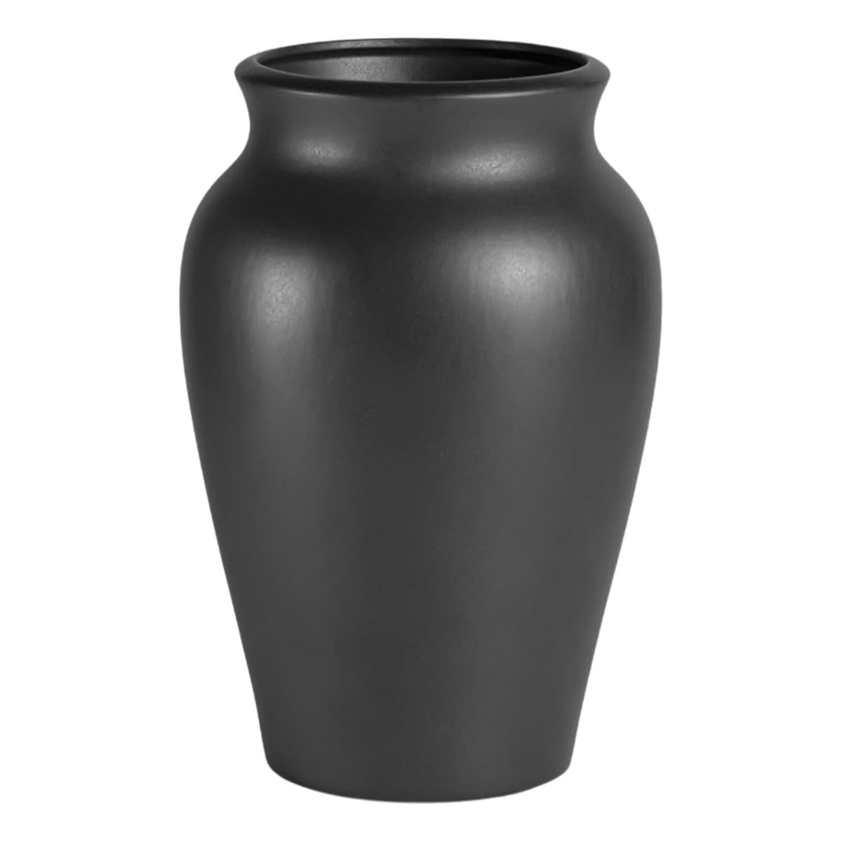 Ceramic Black Vase Home Decor,Flower Vase for Centerpieces
