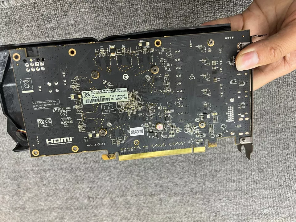 XFX AMD Radeon RX470 2048SP 4GB GDDR5 Graphics Video Card DP DVI HDMI - Image 3 of 4