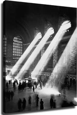 Sunbeams In Grand Central Station Decorative Painting Art Poster Picture