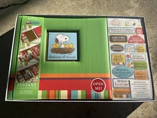 HALLMARK Peanuts Snoopy Happiness All Around Instant Scrapbook Album Set