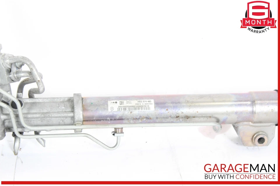 Conjunto de piñón y cremallera de dirección asistida Mercedes X204 GLK350 10-12 TRACCIÓN TRASERA Foto 4 de 4