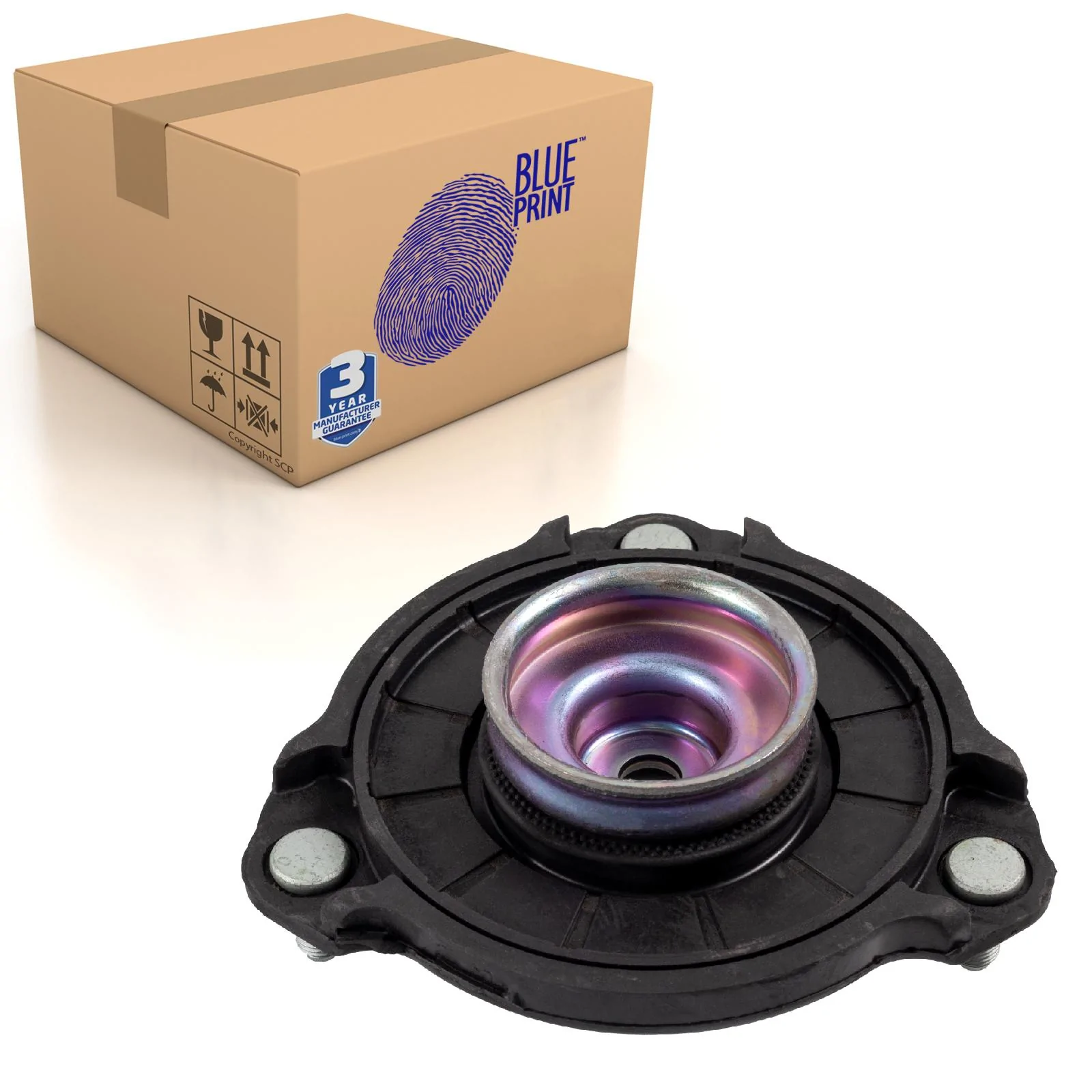 Shock absorber cushion Front Axle Left Rubber/Metal ADBP800205 BLUE PRINT - Image 13