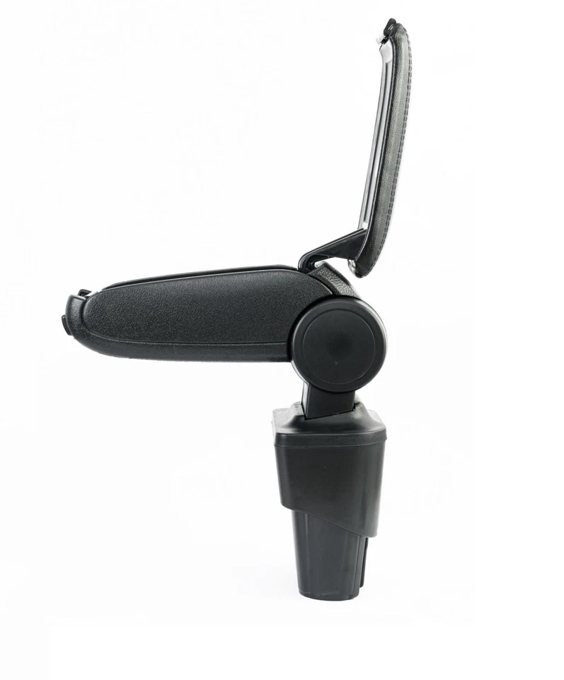 For Vw Caddy 2k Touran 2003+ Car Armrest Arm Rest Assembly Set Black Leatherete - Image 2 of 4