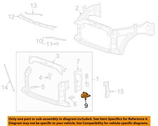 GM OEM 12-23 Escalade ESV Radiator Support-Outer Support 84214082