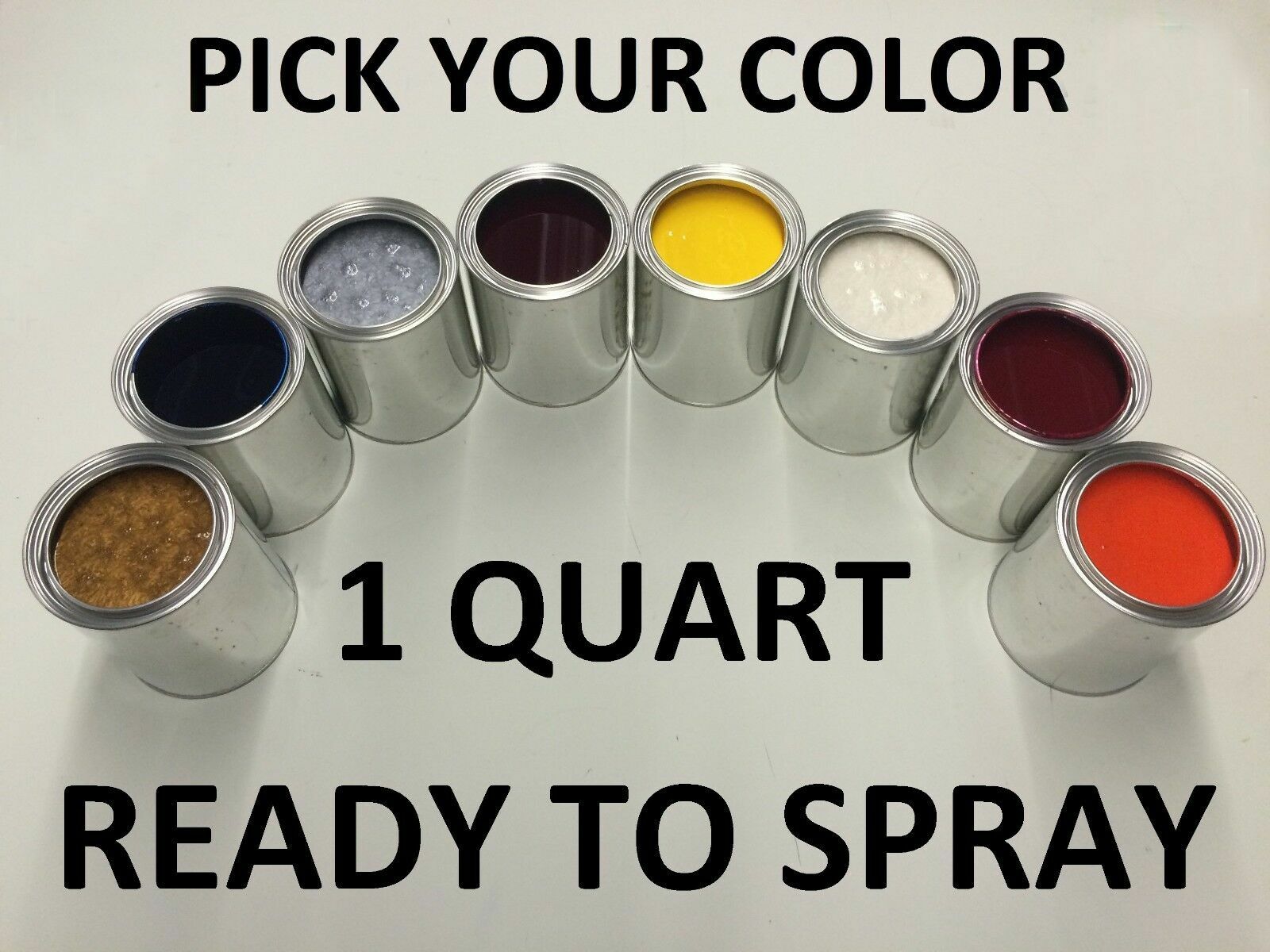 Pick Your Color- Ready to Spray 1 Quart of Paint for Chevy GMC Pontiac Buick Cad