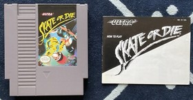 Juego Skate Or Die NES CIB Nintendo Excelente Estado Completo En Caja
