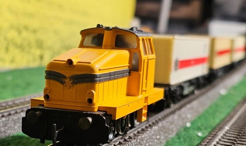☆ MÄRKLIN / LIMA 3078  CONTAINERZUG  H0 ☆ DB ☆ DGH 500  ☆ 3 CONTAINERWAGEN EVP  | Zustand: Gebraucht