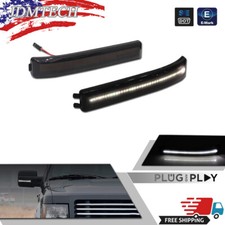 2x White Led Side Mirror Lamp Turn Signal Lights For 2009-2014 Ford F-150 Smoked 2x White Led Side Mirror Lamp Turn Signal Lights For 2009-2014 Ford F-150 Smoked