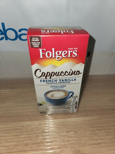 folgers cappuccino french vanilla beverage mix