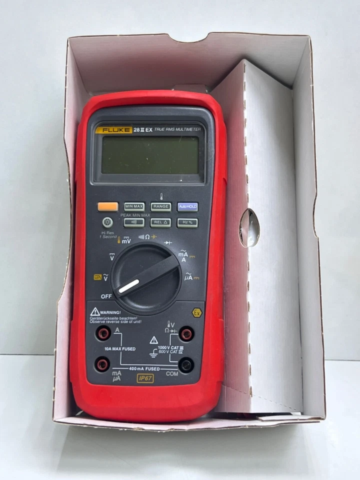FLUKE 28 II EX Intrinsisch Sicheres True RMS Multimeter - Bild 3 von 4