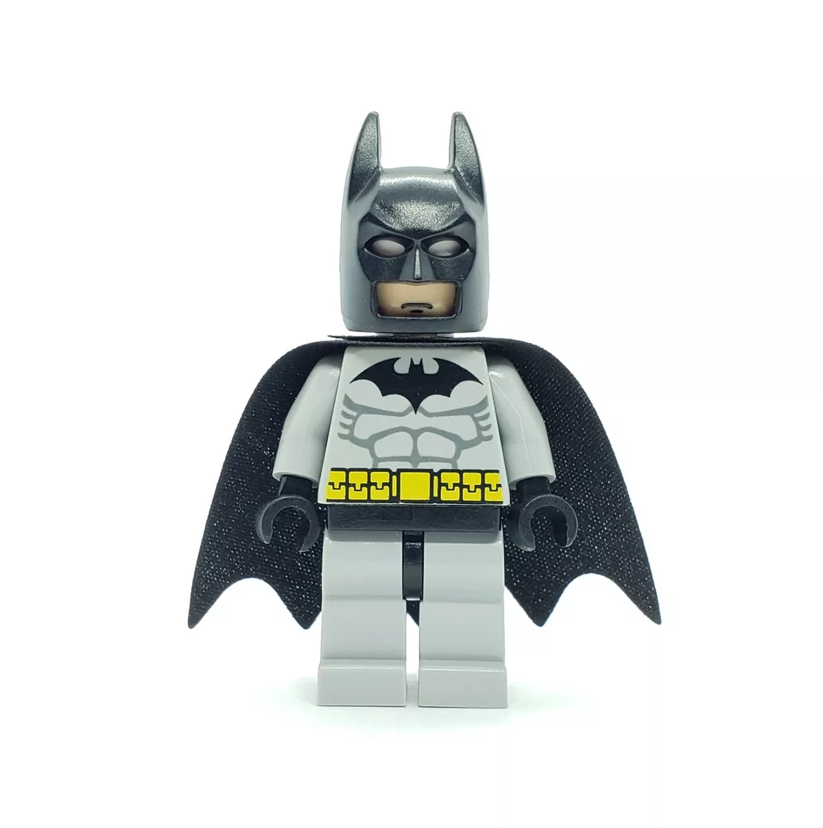 Lego Batman Minifigure Classic 2006 Light Gray Suit 7780 7779 7782