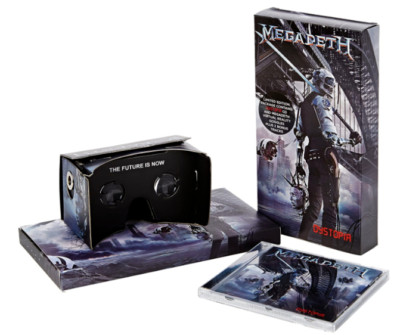 Megadeth - Dystopia Deluxe Edition CD + 2 Bonustracks +Virtual Reality Card Box 