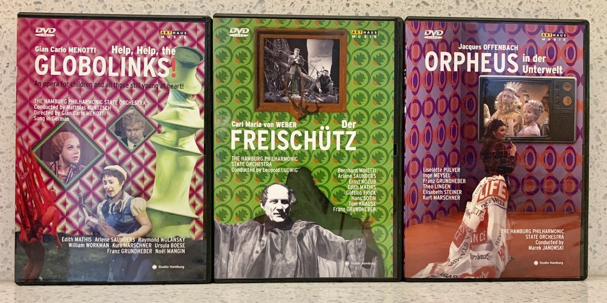 Cult Opera of the 1970's (11 discs, Arthaus) ROLF LIEBERMANN