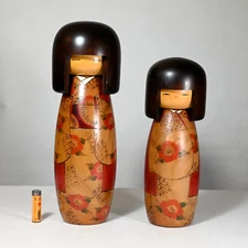 Famous "Kan-Tsubaki" by USABURO, Pair, Zelkova Wood, Japan - X-Large (12", 5lb)