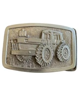 International Harvester VintagePewter Belt Buckle Spec'Cast INC Rockford IL