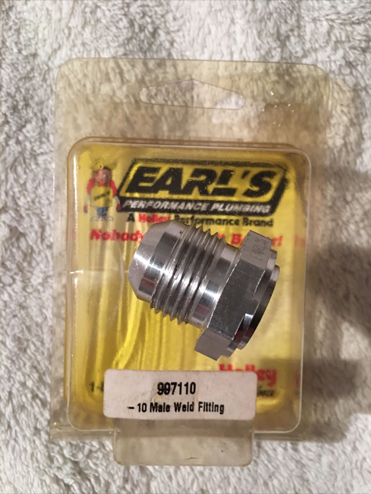 Earls Plumbing 997110ERLP Aluminum AN Weld Fitting