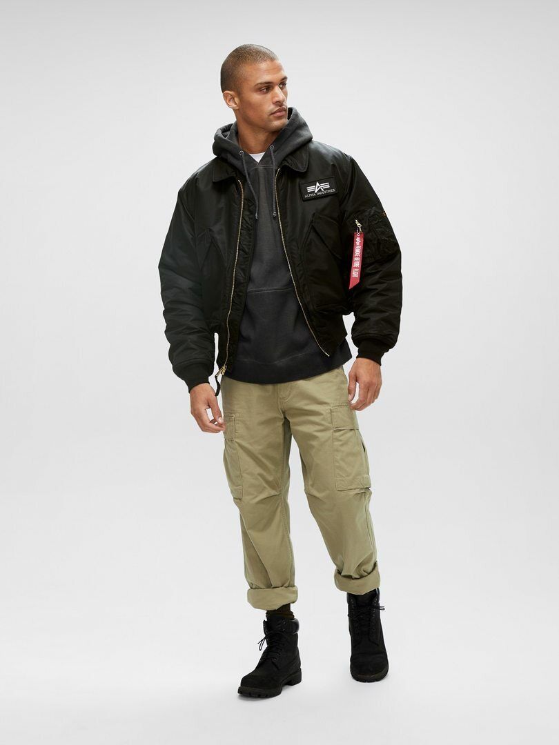 Alpha Industries CWU 45/P Flight Jacket Black,Sage,Replica Blue,Navy MJC22000C1