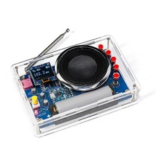 DIY for fm Radio Set with For OLED Display and Sleep Mode for Energy