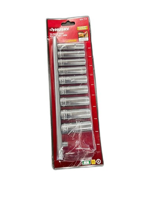 #ad Husky 3 8 in. Drive Deep Metric Socket Set 9 Piece $16.99