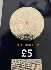 2020 British Red Cross £5 uncirculated 