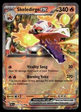 Skeledirge ex 037/193 PAL Paldea Evolved Double Rare Pokemon Card - NM