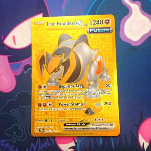 Iron Boulder ex SV05 Temporal Forces 217/162 Hyper Rare Full Art EN (Holo)
