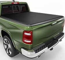 Soft Roll Up Truck Bed Tonneau Cover Compatible With 2009-2026 Dodge Ram 1500 C Soft Roll Up Truck Bed Tonneau Cover Compatible With 2009-2026 Dodge Ram 1500 C