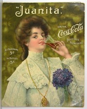 ORIGINAL 1906 COCA-COLA ADVERTISING SHEET MUSIC 