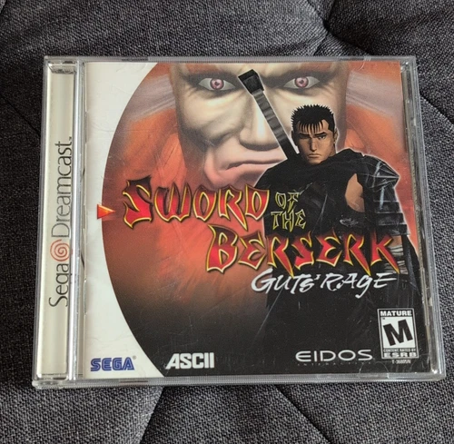 Sword of the Berserk: Guts' Rage Sega Dreamcast, Action, Eidos, ASCII, Manual