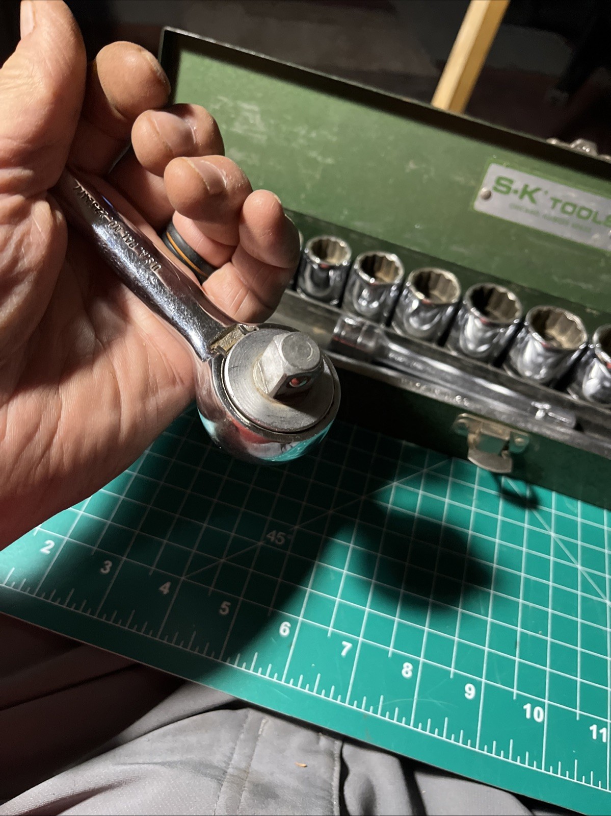 S-K Tools 16 Piece 1/2" Drive Socket Set-Complete Original -USA Made- 7/16-1 1/4