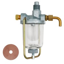 Fuel Sediment Bowl Assembly for Farmall H M Cub Tractor Glass Strainer 706 756