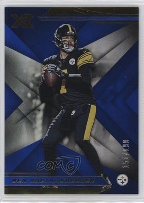 2019 Panini XR Blue 151/199 Ben Roethlisberger #12 14md