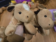 Ty Vintage Beanie Babies Derby the Horse Lot Of 2 Plush