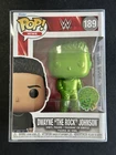 1/1 Limited Edition Dwayne The Rock Johnson WWE Gold Panda Club Funko Pop #189