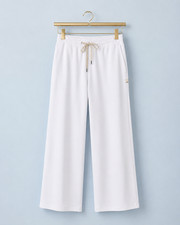 NWT - Vuori Women's Halo Essential Wideleg Pant - Regular - White Color - NEW