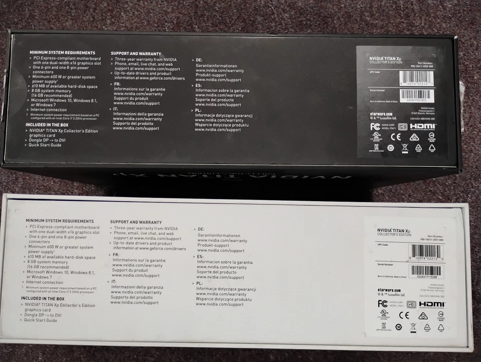Rare - NVIDIA Titan Xp Star Wars Collector's Edition  Graphics Card Combo - Image 3 of 4