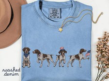 Patriotic German Shorthaired Pointer Comfort Tee
