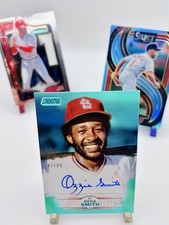 Panini Select 2025 Ozzie Smith Numbers, Select Prizm /199 , Auto /99 Lot of 3