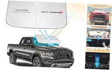 Front Windshield Sun Shade Compatible with Dodge 1500 2010-2023 2024 2025 RAM