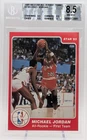 New ListingMichael Jordan 1985-86 Star All-rookie team Card #2 -BGS 8.5 W/ (2) 9.5 subs
