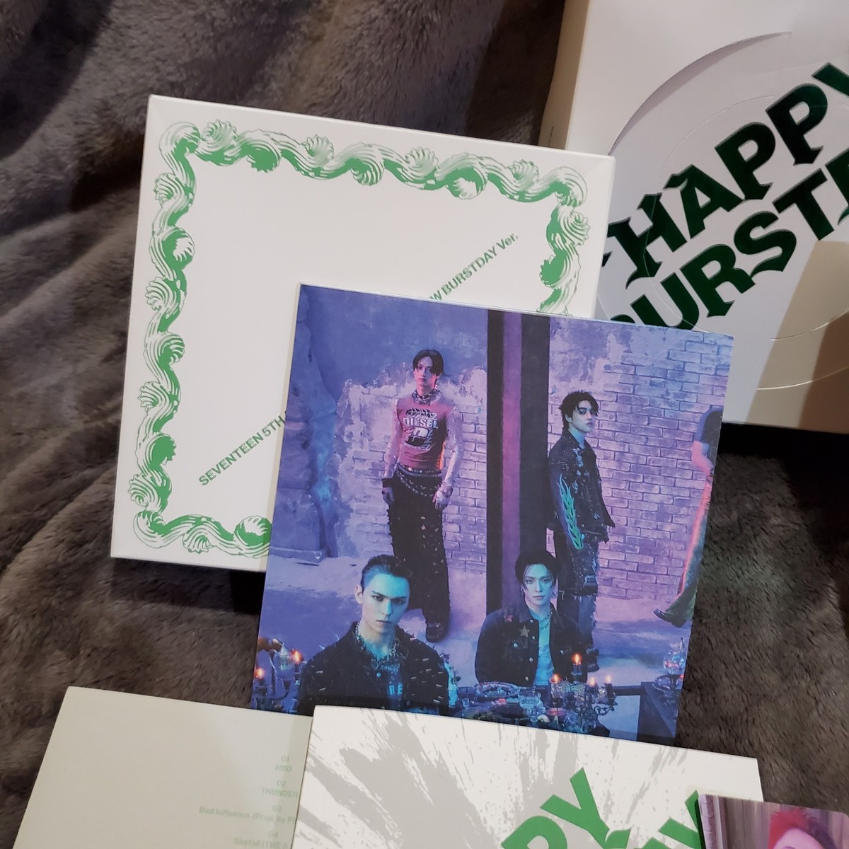 SEVENTEEN 5th Studio Album HAPPY BURSTDAY NO SELFIE Box Set Kpop