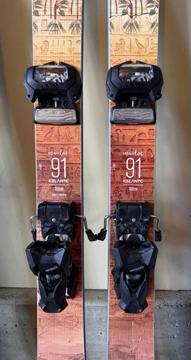 H*o様 ICELANTIC Sadapro107+TYROLI Attack1 Icelantic Maiden 91 Women's Skis with Tyrolia Attack 13 Bindings