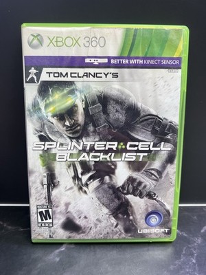 Ubisoft Tom Clancy's Splinter Cell Blacklist Xbox 360 Multiplayer Shooter Manual