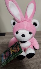 Lucky 7" Grateful Dead Bean Bear With Tag Limited Edition Liquid Blue HTF