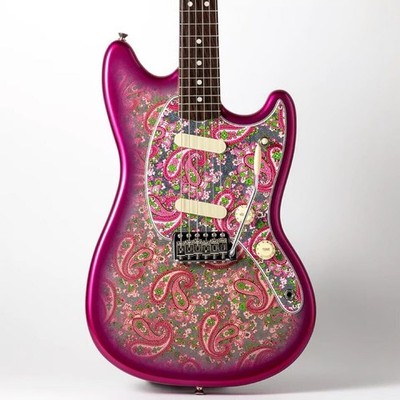 Electric Guitar Fender Char Mustang Pink Paisley with Soft Case | eBay