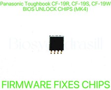 Panasonic Toughbook CF-19, CF-19S, CF-19W MK4, ADMIN NO PASSWORD CHIP BIOS