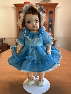 Terri Lee doll 1950s Wearing party dress