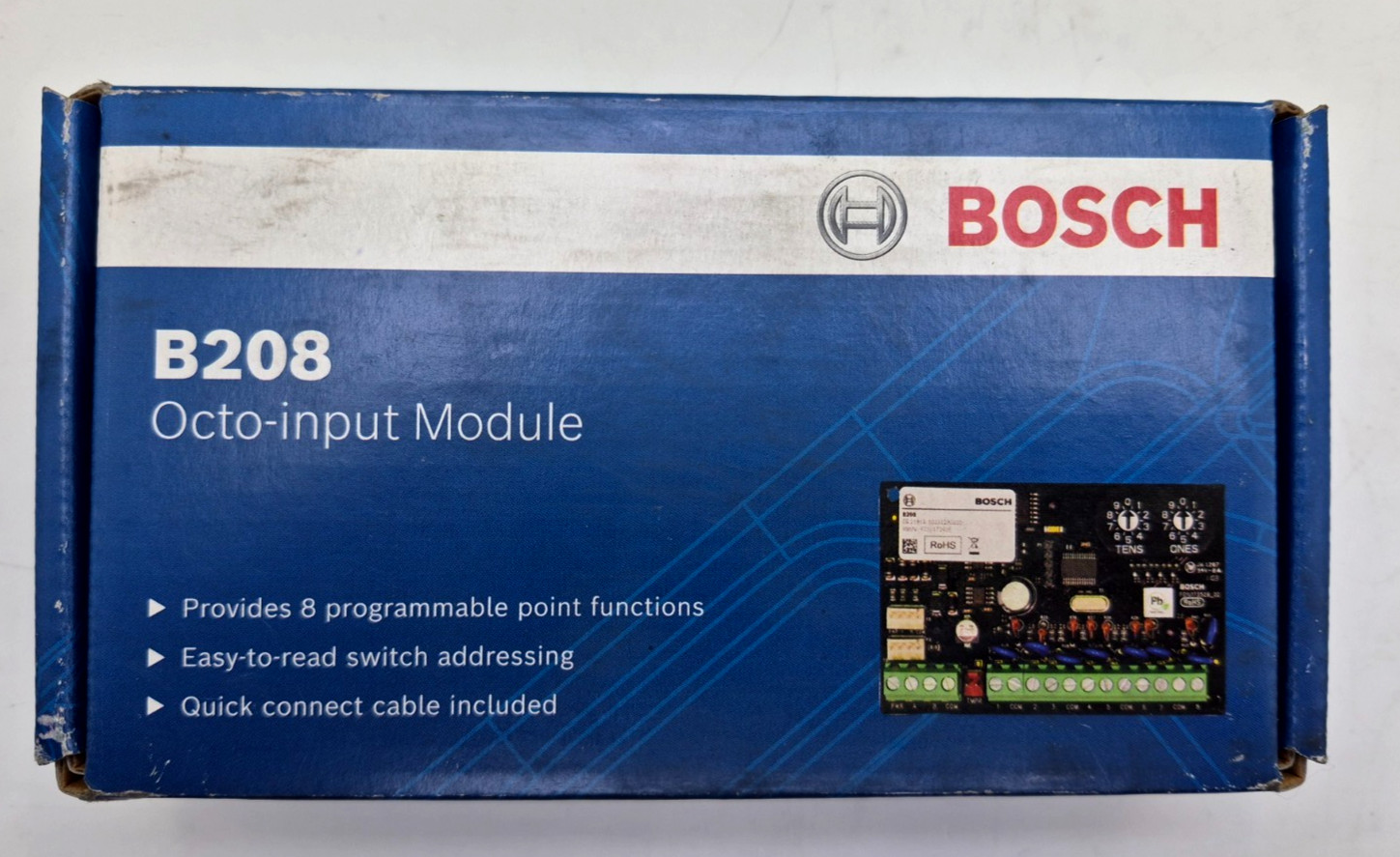 Bosch B208 Octo-input Module New Sealed