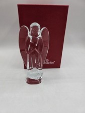 Baccarat Crystal Angel Figurine Signed France – With Baccarat Box