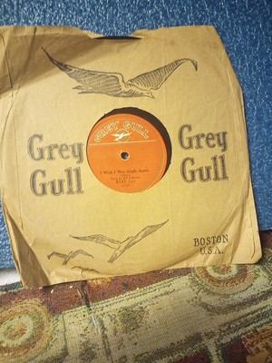 Jeff Calhoun, Francis Herold,  I Wish I Was Single  /  78 Grey Gull 4141 Tested